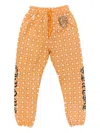 Chrome Hearts Plus Cross Horseshoe Track Pants In Orange