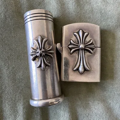 クロムハーツ CYLINDER TABLE 卓上ライターケース 楽天市場】CHROME HEARTS(クロムハーツ) CYLINDER TABLE