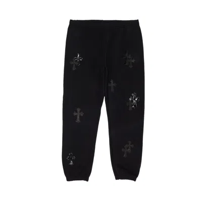 Pre-owned Chrome Hearts Ponyhair Multicross Sweatpants 'black' | Men's Size M