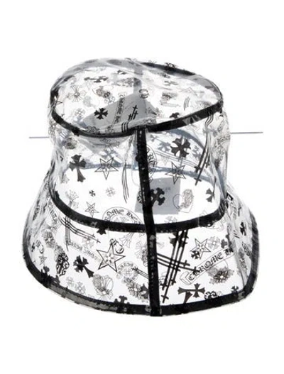 Pre-owned Chrome Hearts Pvc Bucket Hat In Clear
