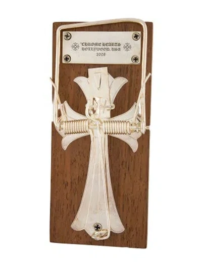 Pre-owned Chrome Hearts Rat Trap In Silver