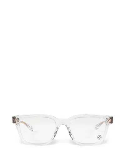 Chrome Hearts Rectangular-frame Glasses In Transparent