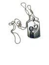 Chrome Hearts Richard Stark American Flag Necklace In Metallic