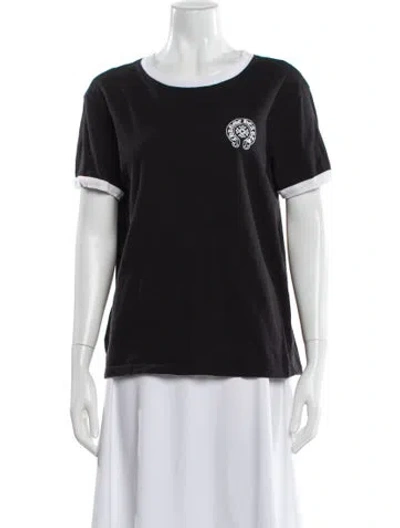 Pre-owned Chrome Hearts Ringer Graphic Print T-shirt In Black
