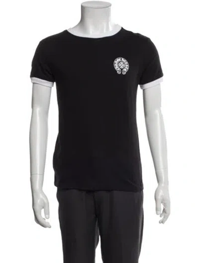 Pre-owned Chrome Hearts Ringer Scoop Neck T-shirt In Black