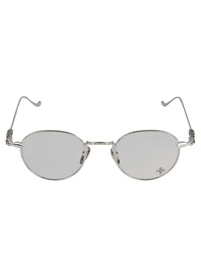 Chrome Hearts Round Frame In Silver