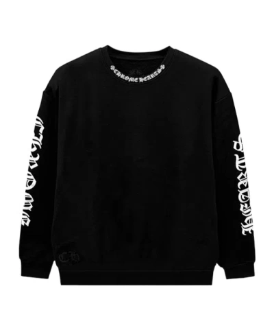 Chrome Hearts Round-neck Sweater In Black