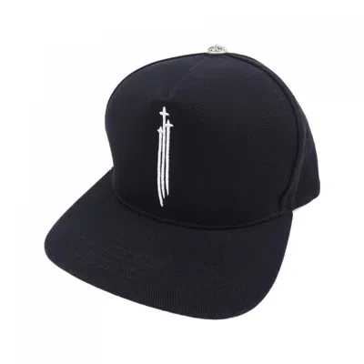 Chrome Hearts Rs3 Cross Cap In Black