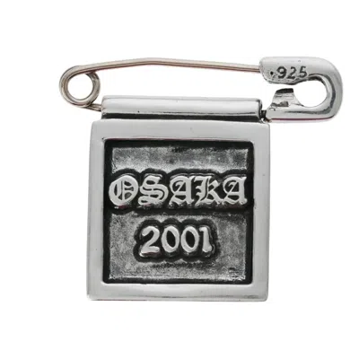 Pre-owned Chrome Hearts Safety Pin Framed Osaka Limited In Silver