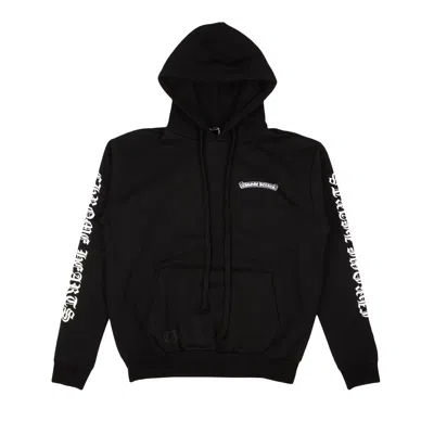 Pre-owned Chrome Hearts Script Logo Hoodie 'black'
