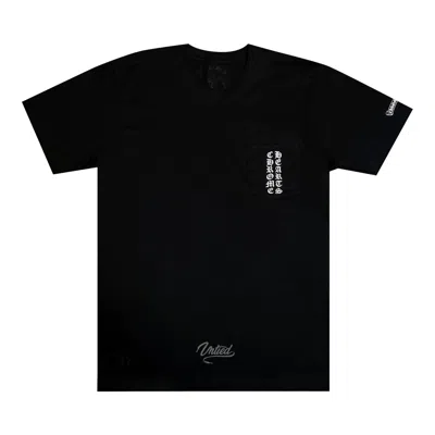 Pre-owned Chrome Hearts Scroll Logo Tokyo T-shirt 'black'