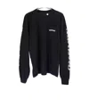 Chrome Hearts Scroll Long-sleeve T-shirt In Black