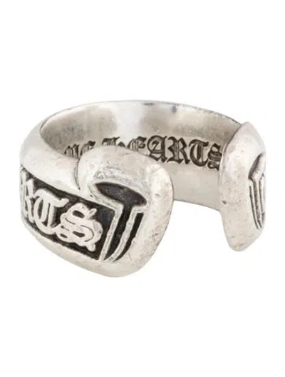 Pre-owned Chrome Hearts Scroll Ring In Multi
