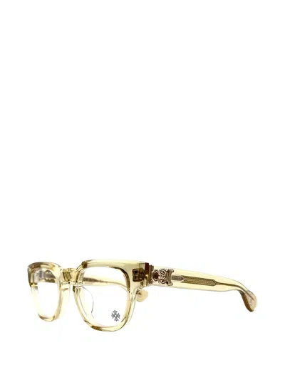 Chrome Hearts See You In Tea Glasses In Gold