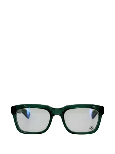Chrome Hearts See You In Tea Square-frame Sunglasses In Green