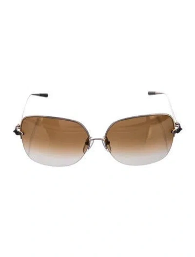 Pre-owned Chrome Hearts Shaved Oversize Sunglasses