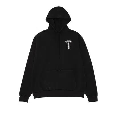 Pre-owned Chrome Hearts Shoulder Logo Hoodie 'black'