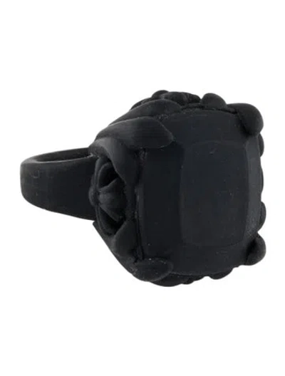 Pre-owned Chrome Hearts Silichrome C+t Ring In Multi