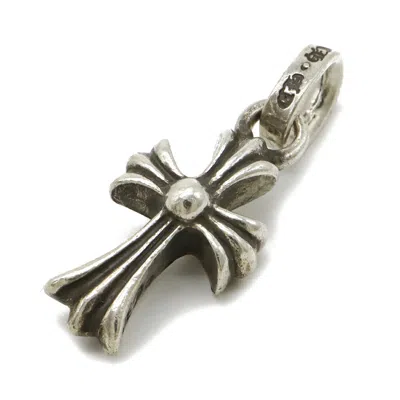 Chrome Hearts Silver Ch Cross Baby Fat Pendant