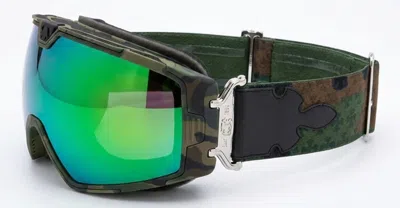 Chrome Hearts Silver Morning Ii - Woodland Camo Sunglasses In Multi