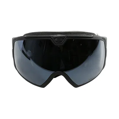 Pre-owned Chrome Hearts Silver Morning Ii Snow Goggles 'black/dark Grey' | Men's Size Onesize