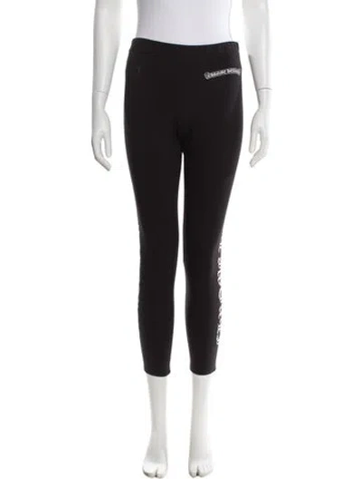 Pre-owned Chrome Hearts Skinny Leg Pants In Black