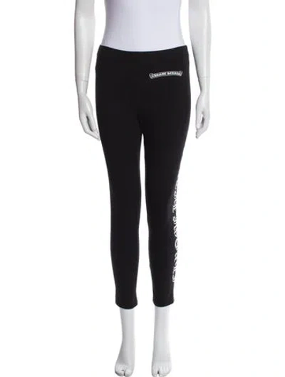 Pre-owned Chrome Hearts Skinny Leg Pants In Black