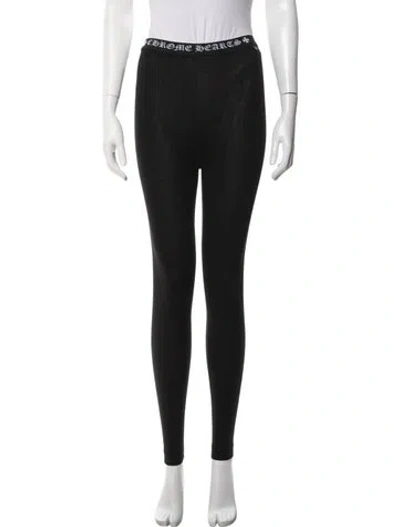 Pre-owned Chrome Hearts Skinny Leg Pants In Black