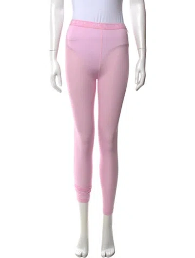 Pre-owned Chrome Hearts Skinny Leg Pants In Pink