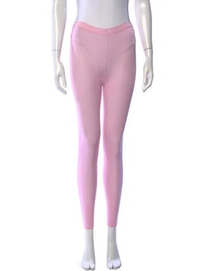 Pre-owned Chrome Hearts Skinny Leg Pants In Pink