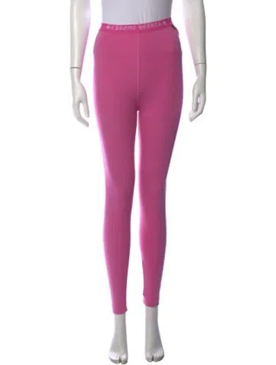 Pre-owned Chrome Hearts Skinny Leg Pants In Pink/white