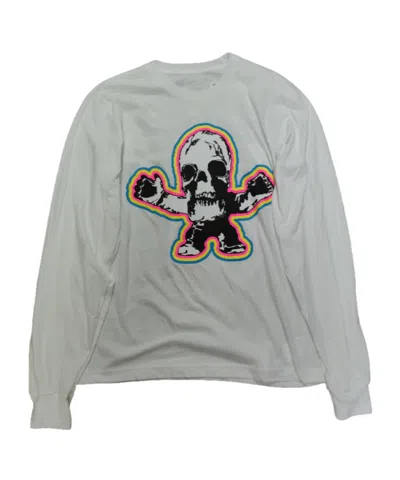 Chrome Hearts Skull Printed T-shirt In Gray