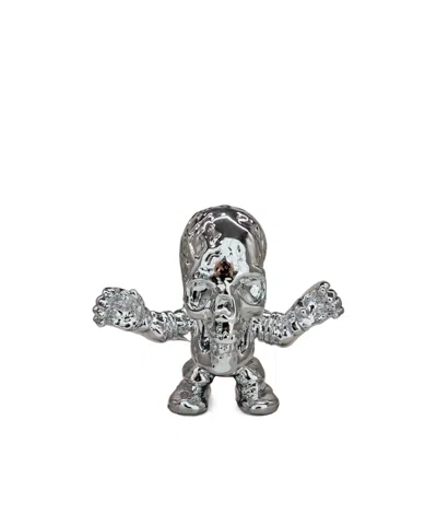 Chrome Hearts Skull Toy In Gold