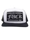 Chrome Hearts Slogan-embroidered "black" Cap In Black