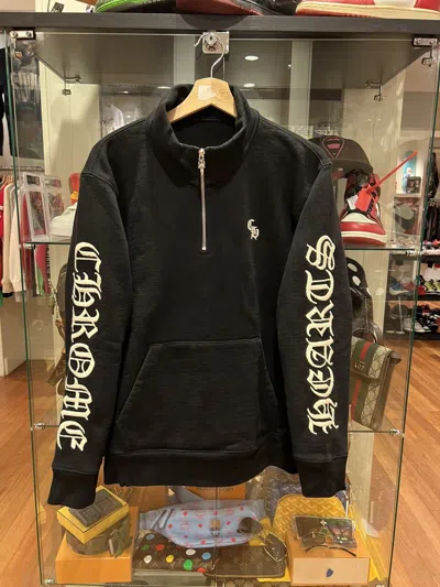 Pre-owned Chrome Hearts 'slow Ride' Cashmere Embroidered Quarter