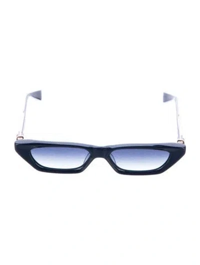 Pre-owned Chrome Hearts Sluntuation Cat-eye Sunglasses In Blue