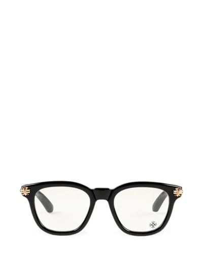 Chrome Hearts Smoke Show Square-frame Glasses In Black