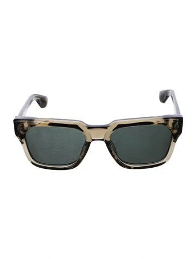 Pre-owned Chrome Hearts Sniffer Wayfarer Sunglasses In Brown