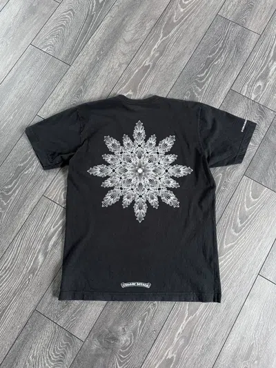 Pre-owned Chrome Hearts Snowflake Black Pocket T Shirt