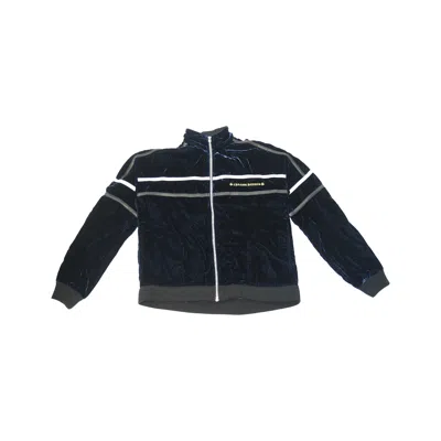 Chrome Hearts So It Goes Velour Track Jacket Navy