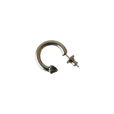 Chrome Hearts Spike Hoop Earring