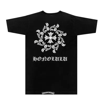 Pre-owned Chrome Hearts Spiral T-shirt (honolulu Exclusive) 'black'