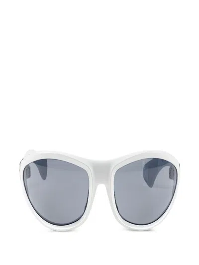 Chrome Hearts Spreader Geometric-frame Sunglasses In Blue