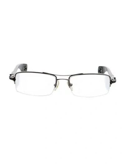 Pre-owned Chrome Hearts Square Clear Sunglasses In Multi