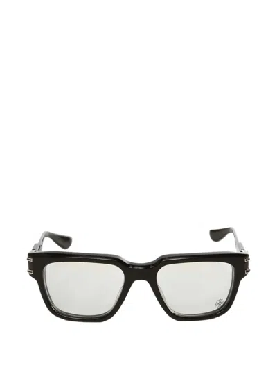 Chrome Hearts Square-frame Glasses In Black