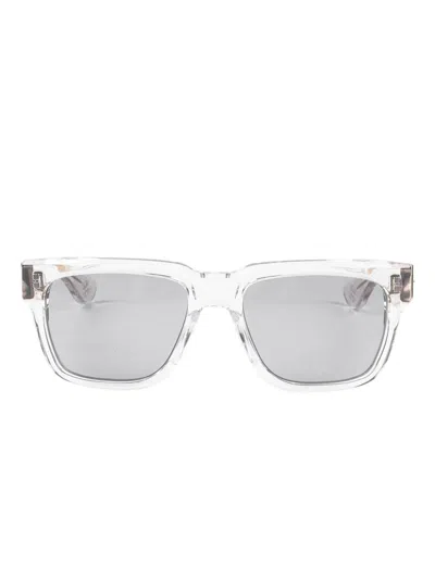 Chrome Hearts Square-frame Sunglasses In Transparent