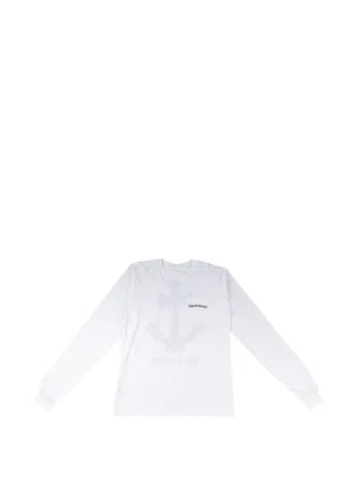 Chrome Hearts St. Barth Cross-logo T-shirt In White