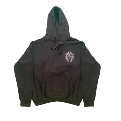Pre-owned Chrome Hearts St. Barth Exclusive Horseshoe Hoodie 'black'