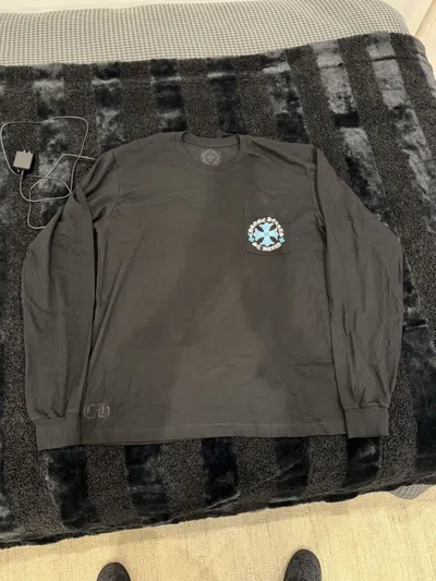 Pre-owned Chrome Hearts St Barth Exclusive Long Sleeve In Black