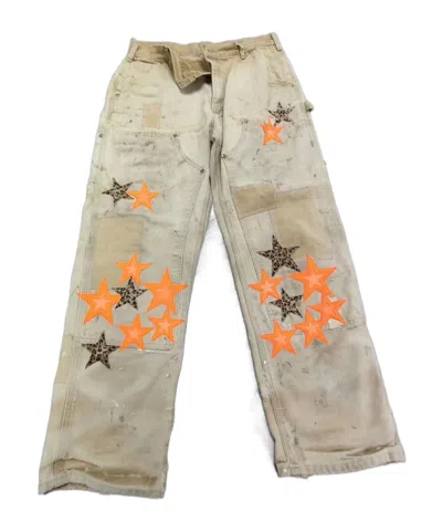 Chrome Hearts Star Decal Casual Pants In Nude